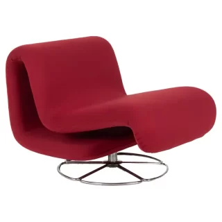 Awesome Pierre Paulin Style 1960's Swivel Lounge Chair